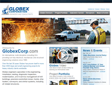 Tablet Screenshot of globexcorp.com